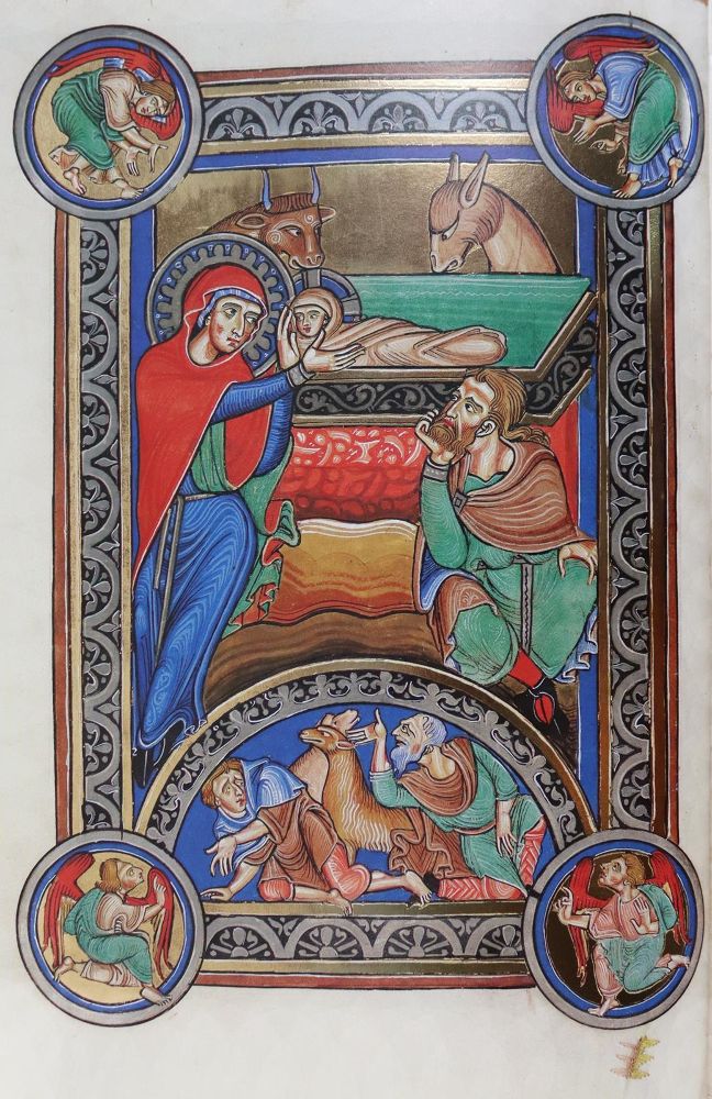 Große Abbildung Nr.1: 143-1130 Berthold-Sakramentar, Das.: (Faksimile)