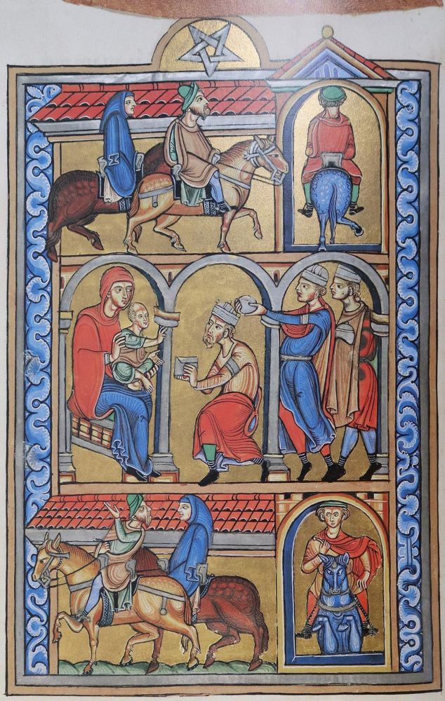 Große Abbildung Nr.2: 143-1130 Berthold-Sakramentar, Das.: (Faksimile)