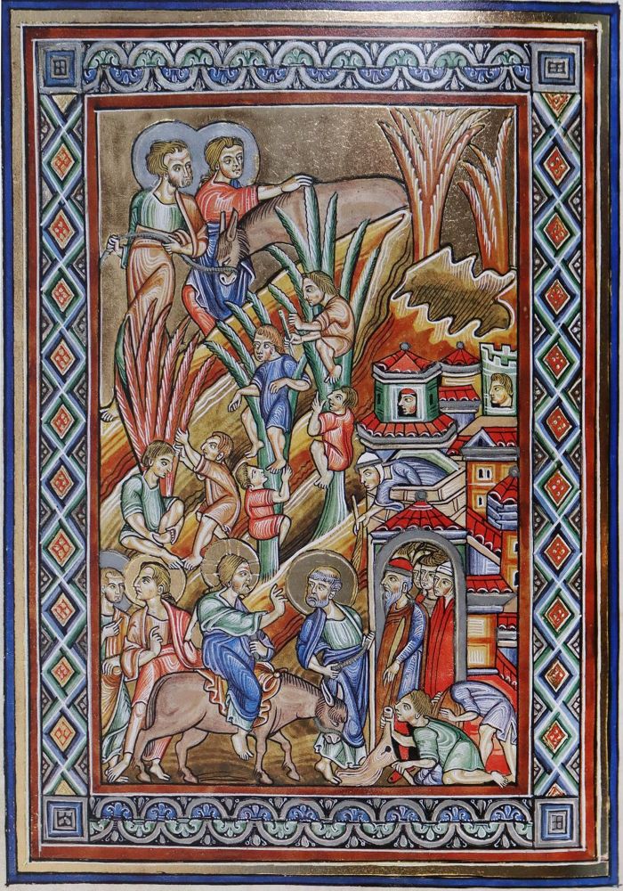 Große Abbildung Nr.3: 143-1130 Berthold-Sakramentar, Das.: (Faksimile)