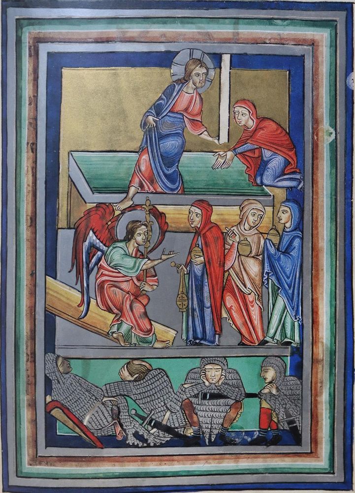 Große Abbildung Nr.4: 143-1130 Berthold-Sakramentar, Das.: (Faksimile)