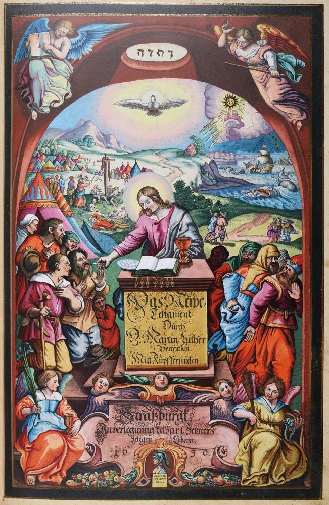Große Abbildung Nr.1: 143-1133 Bibel, Die.: (Faksimile)
