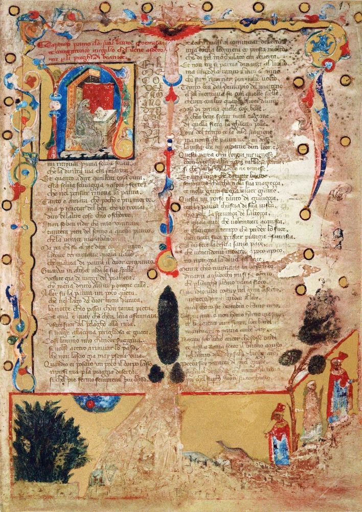 Große Abbildung Nr.2: 143-1137 Dante,A.: (Faksimile)