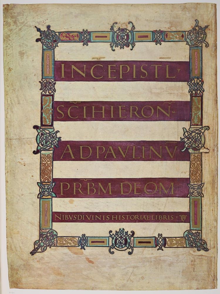 Große Abbildung Nr.2: 143-1141 Grandval-Bibel.: (Faksimile)