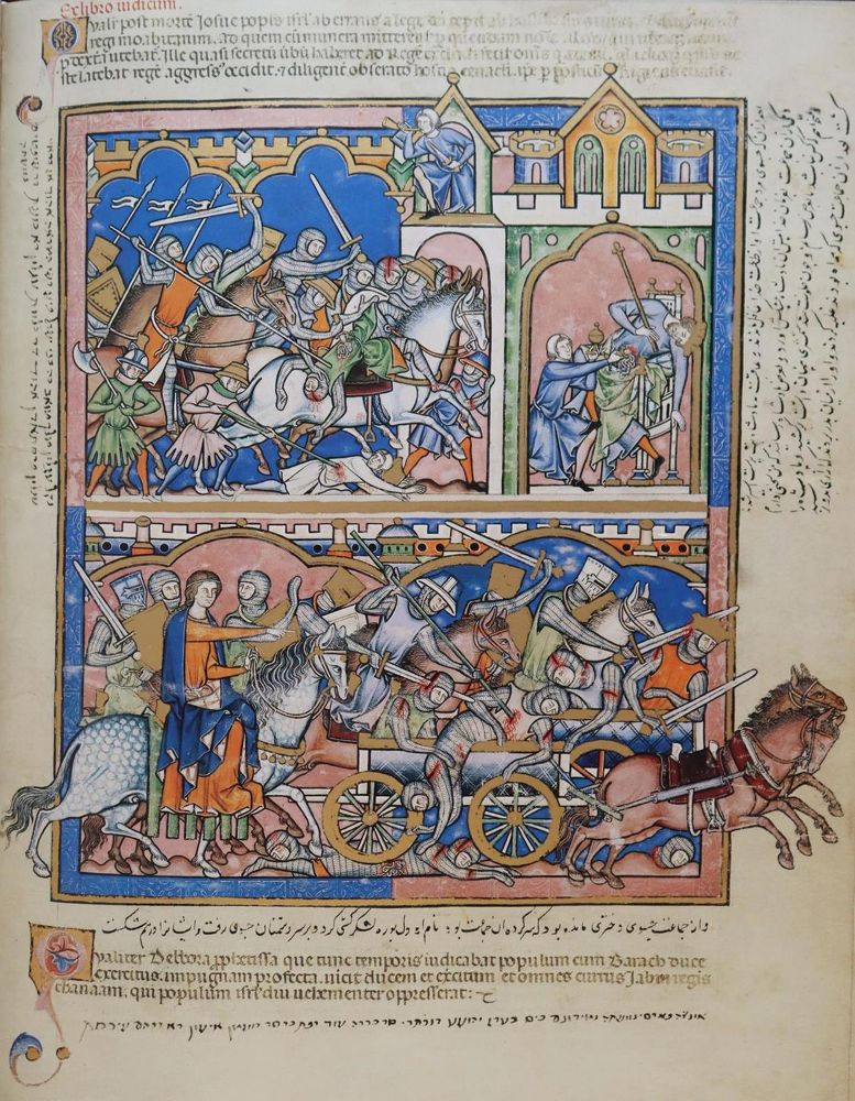 Große Abbildung Nr.5: 143-1144 Kreuzritterbibel, Die.: (Faksimile)