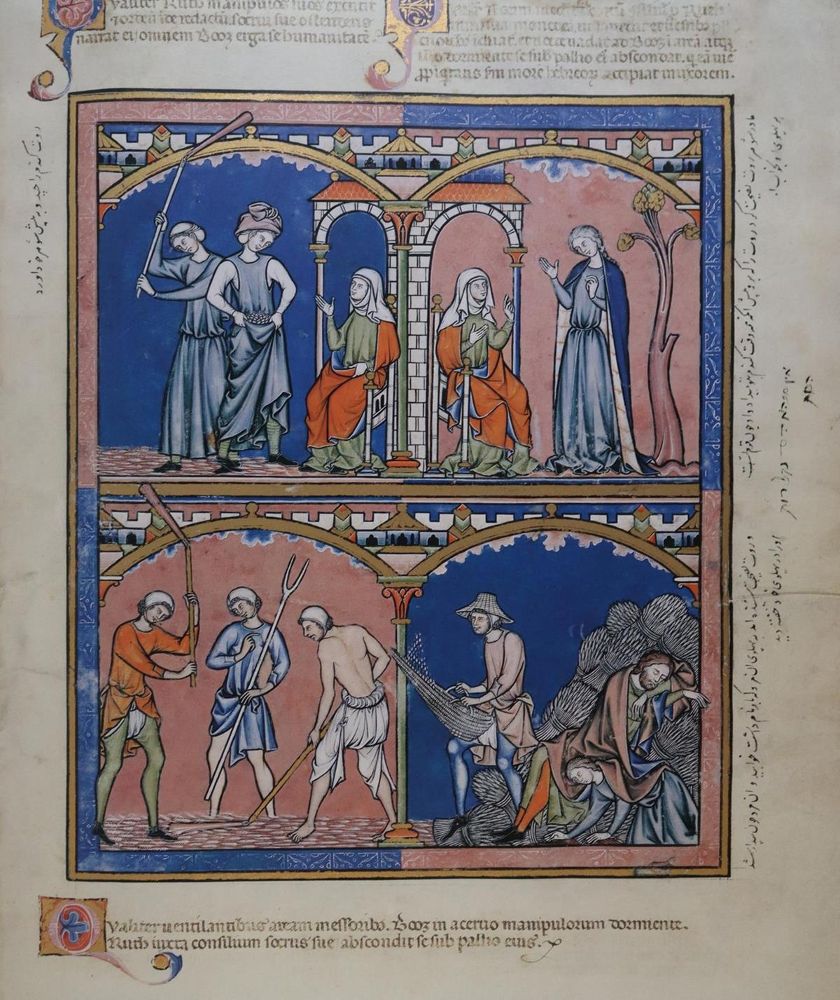 Große Abbildung Nr.7: 143-1144 Kreuzritterbibel, Die.: (Faksimile)