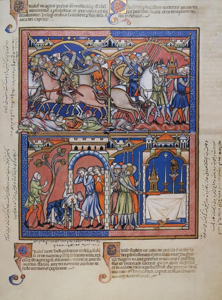 Große Abbildung Nr.8: 143-1144 Kreuzritterbibel, Die.: (Faksimile)