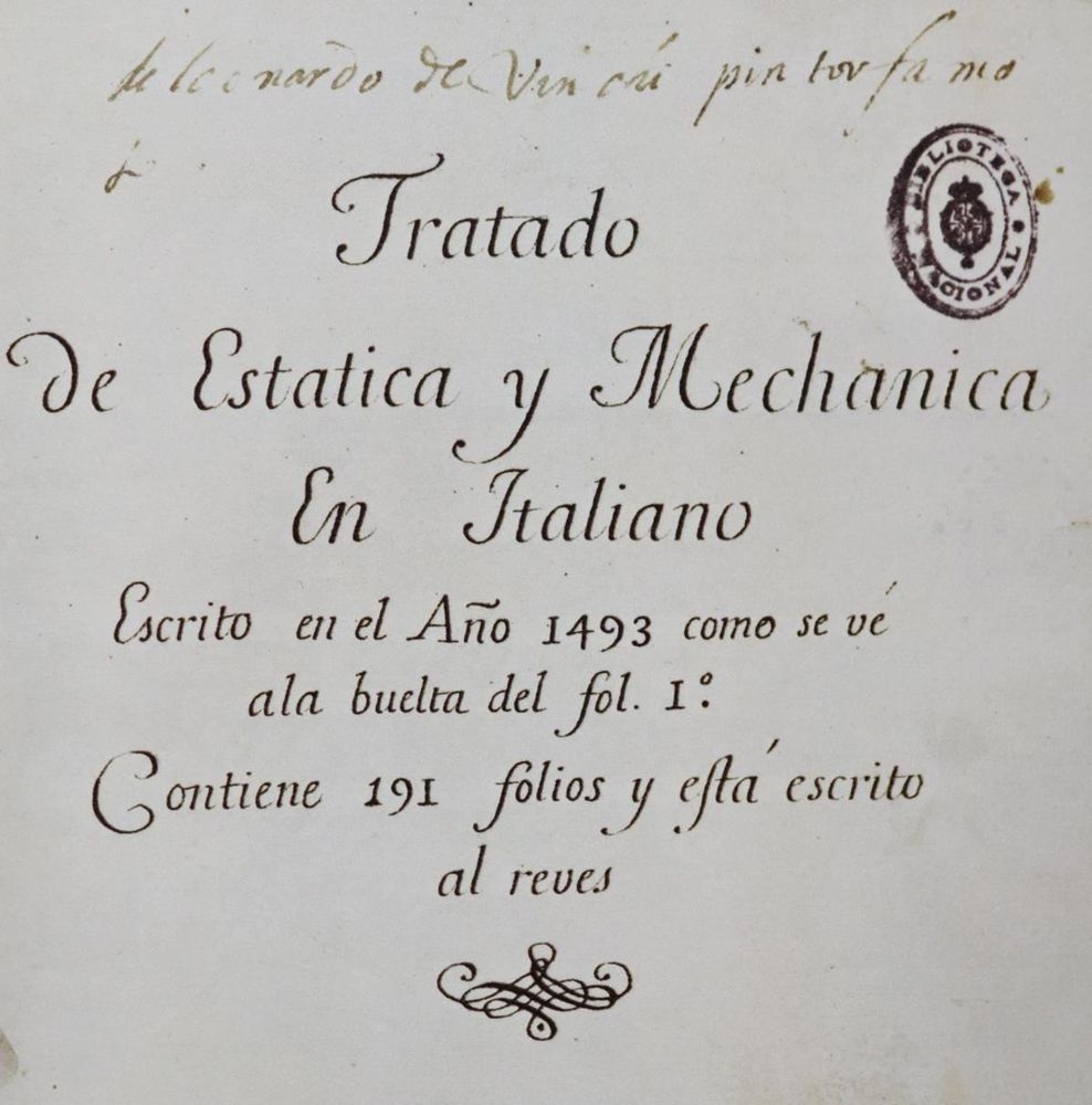 Große Abbildung Nr.6: 143-1146 Leonardo da Vinci.: (Faksimile)