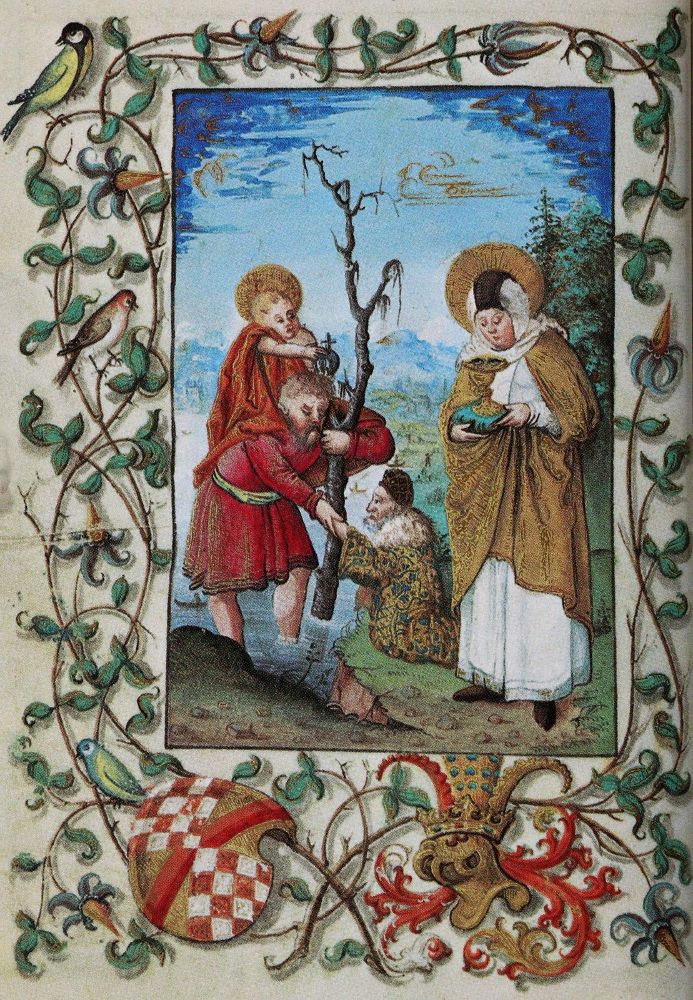 Große Abbildung Nr.2: 143-1155 Stundenbuch: (Faksimile)