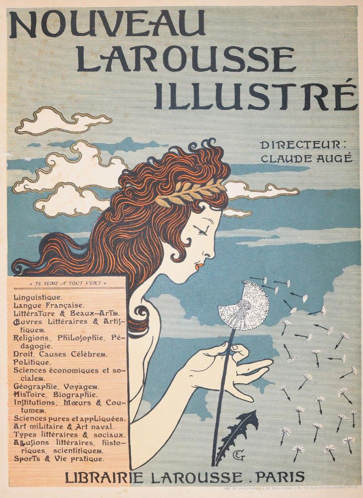 Große Abbildung Nr.1: 143-1185 Nouveau Larousse illustre.: (Lexika - Wörterbücher - Sprachwissenschaften)