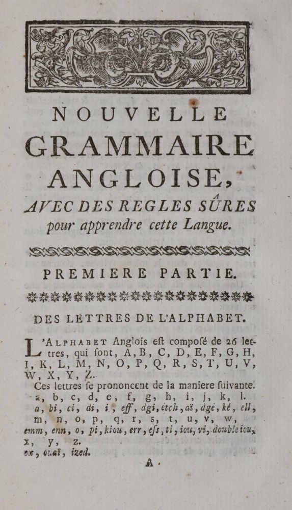 Große Abbildung Nr.1: 143-1188 Robinet,(J.B.) u. (J.B.)Dehaynin.: (Lexika - Wörterbücher - Sprachwissenschaften)