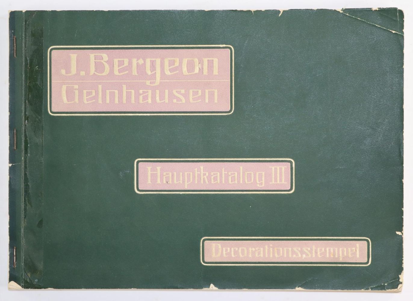 Große Abbildung Nr.2: 143-1203 Bergeon,J.: (Typographie und Kalligraphie)