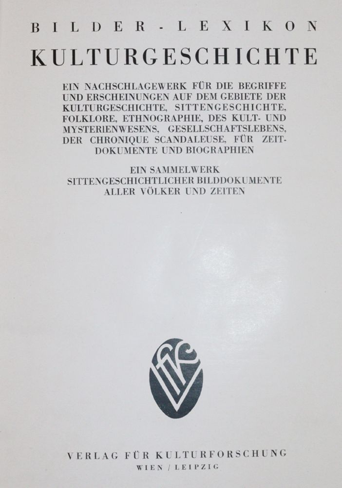Große Abbildung Nr.1: 143-1214 Bilder-Lexikon.: (Erotika - Galantes)