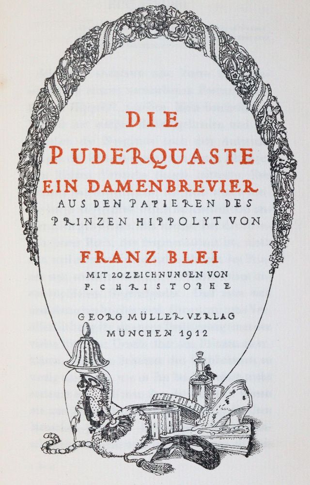 Große Abbildung Nr.1: 143-1215 Blei,F.: (Erotika - Galantes)