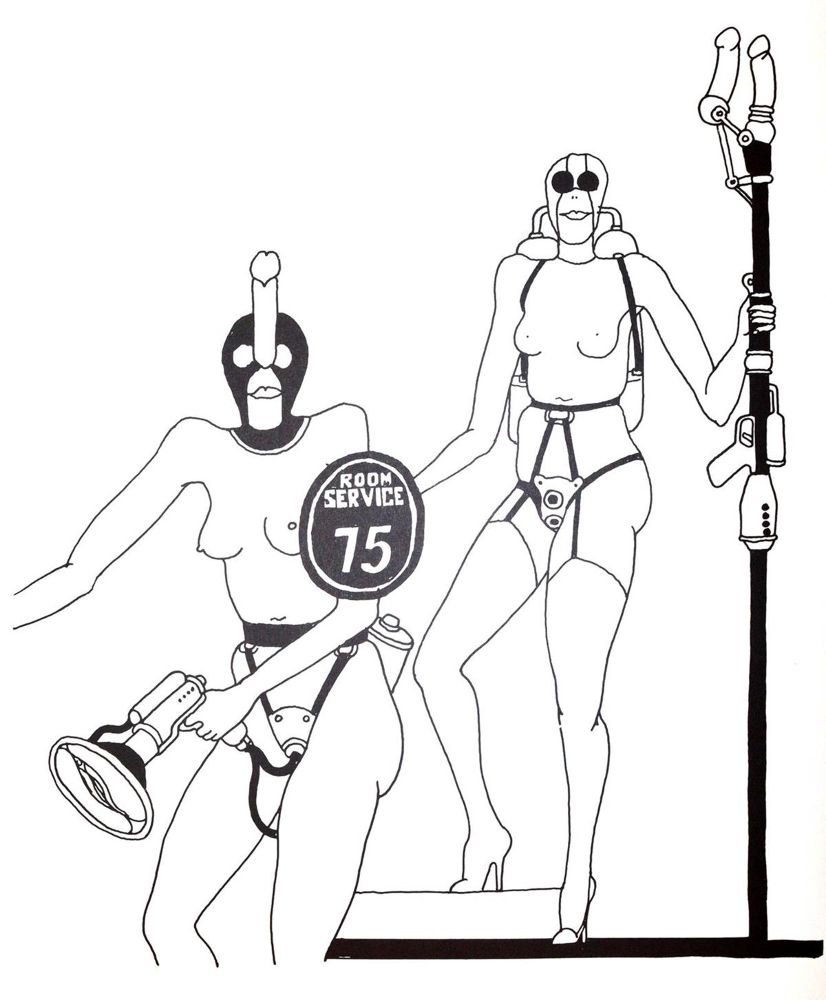 Große Abbildung Nr.7: 143-1232 Ungerer,T.: (Erotika - Galantes)