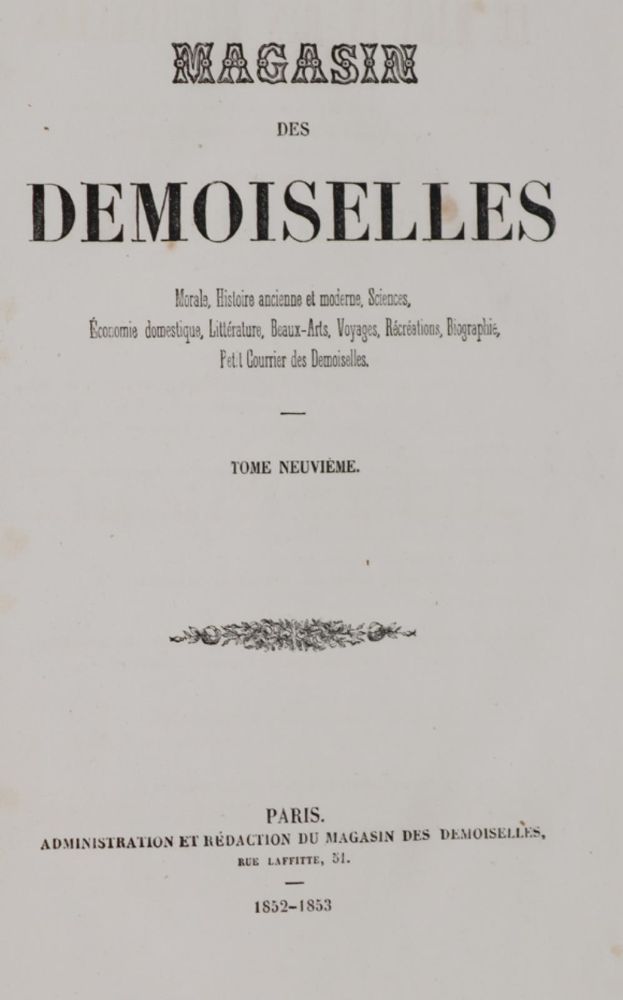 Große Abbildung Nr.1: 143-1237 Conseiller des Dames, Le,: (Mode und Trachten)