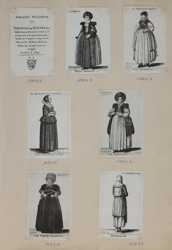 Große Abbildung Nr.1: 143-1238 Hollar, Wenzel: (Mode und Trachten)