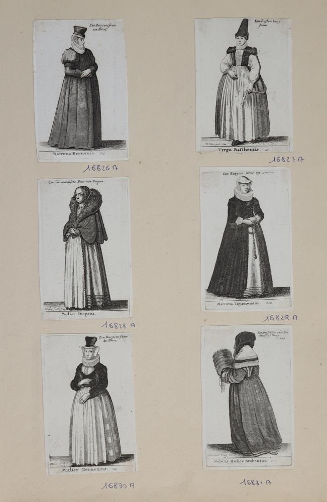 Große Abbildung Nr.4: 143-1238 Hollar, Wenzel: (Mode und Trachten)