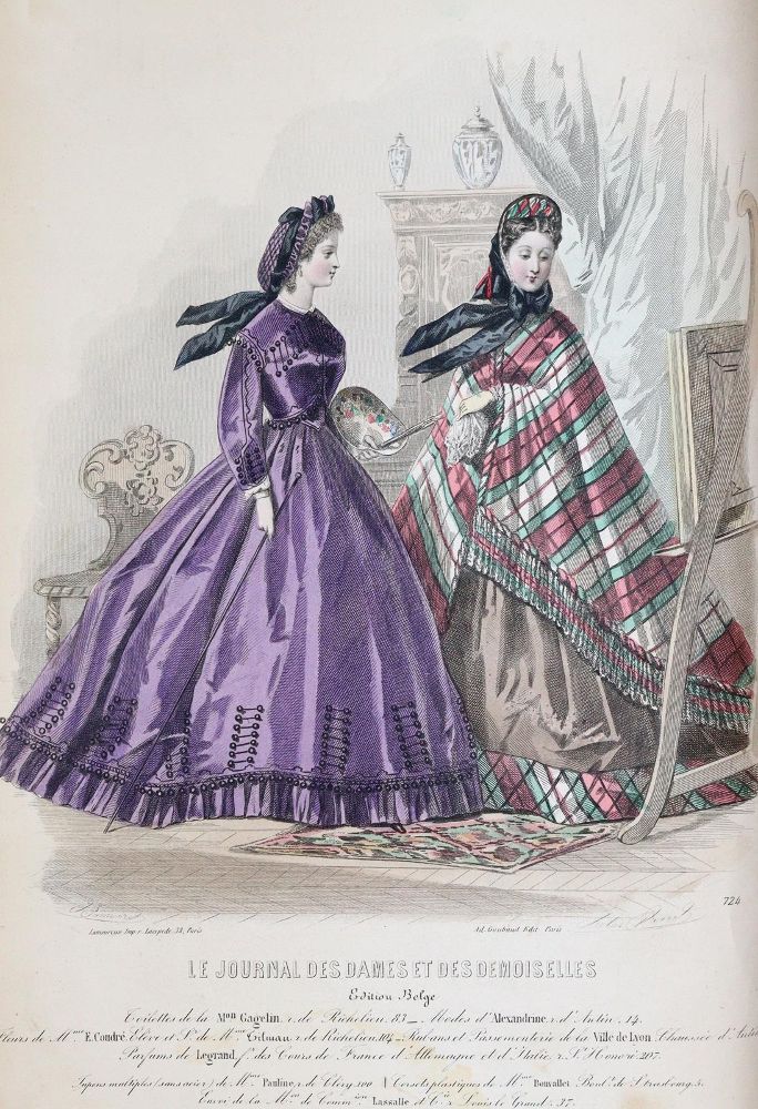 Große Abbildung Nr.2: 143-1239 Journal des Dames et des Modes.: (Mode und Trachten)