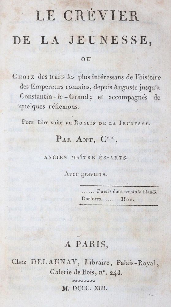 Große Abbildung Nr.1: 143-1245 C(aillot),A.: (Kinder- und Jugendbücher)