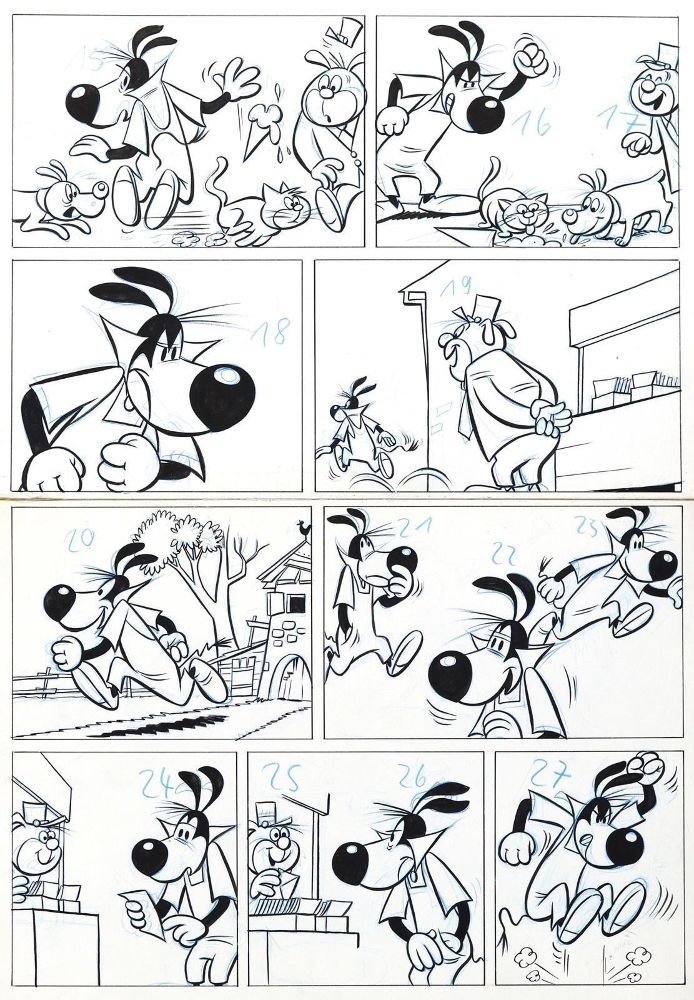 Große Abbildung Nr.2: 143-1248 Perego, Giuseppe: (Comic, Fix und Foxi)