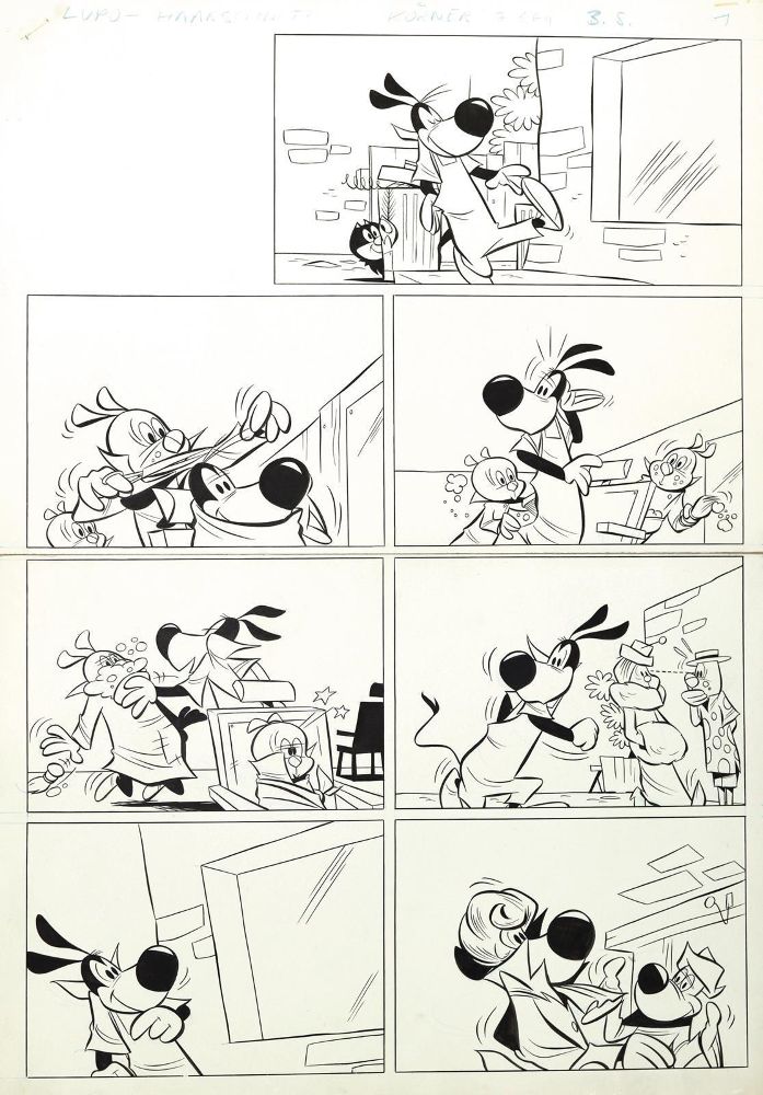 Große Abbildung Nr.1: 143-1251 Perego, Giuseppe: (Comic, Fix und Foxi)