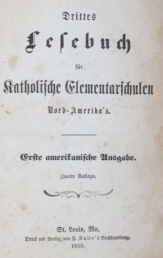 Große Abbildung Nr.1: 143-1257 Drittes Lesebuch: (Kinder- und Jugendbücher)