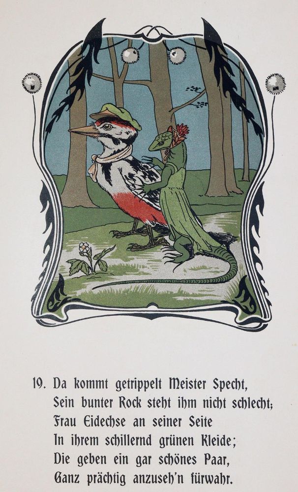 Große Abbildung Nr.3: 143-1266 Moser,F.: (Jugendstil)