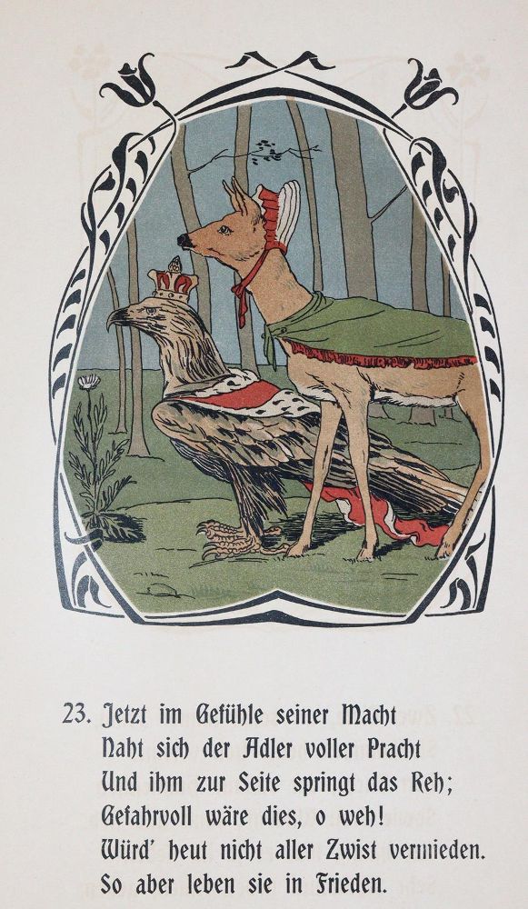 Große Abbildung Nr.4: 143-1266 Moser,F.: (Jugendstil)