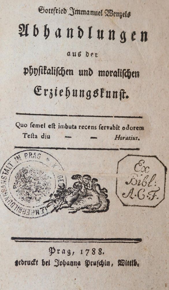 Große Abbildung Nr.1: 143-1279 Wenzel,G.I.: (Pädagogik)