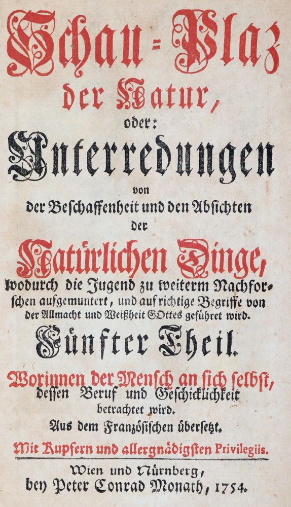 Große Abbildung Nr.1: 143-1280 (Pluche,N.A.).: (Kinder- und Jugendbücher)