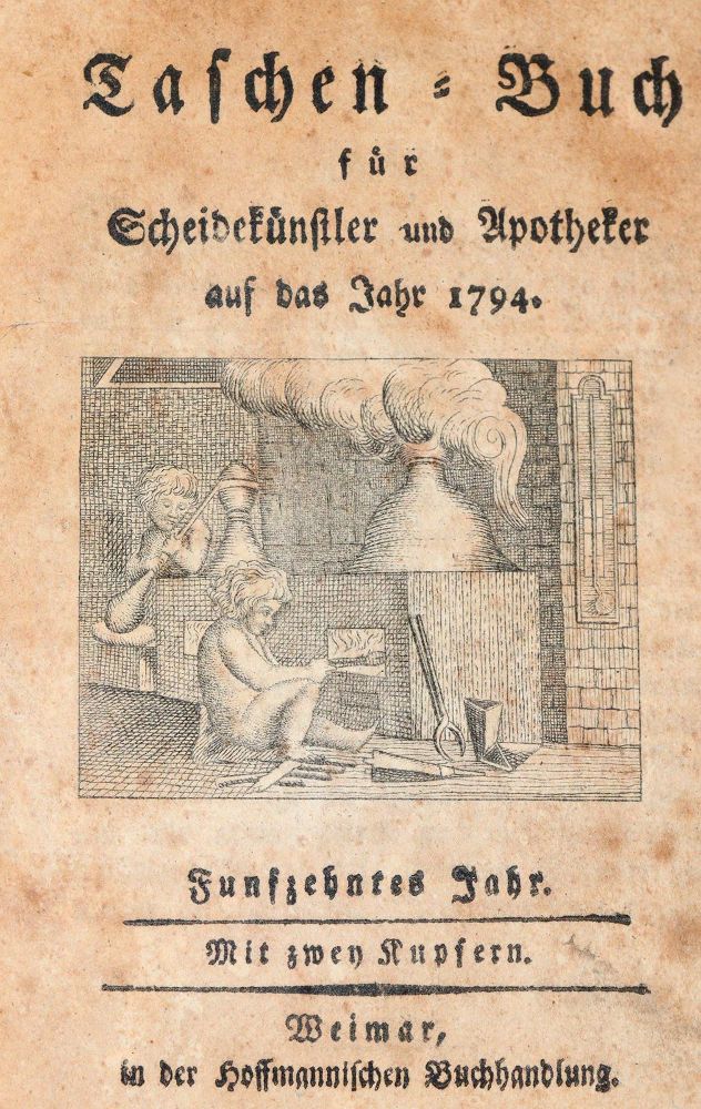 Große Abbildung Nr.1: 143-1294 (Göttling,J.F.A. Hrsg.).: (Almanache)
