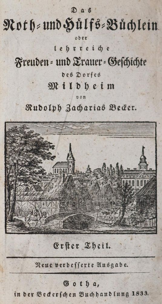 Große Abbildung Nr.3: 143-1302 Becker,R.Z.: (Literatur und illustrierte Bücher bis 19.Jahrhundert)