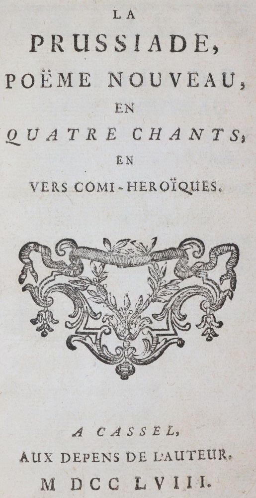 Große Abbildung Nr.1: 143-1305 (Billardin de Sauvigny,L.E.).: (Literatur und illustrierte Bücher bis 19.Jahrhundert)