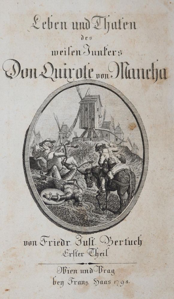 Große Abbildung Nr.1: 143-1317 (Cervantes Saavedra,M.de).: (Literatur und illustrierte Bücher bis 19.Jahrhundert)