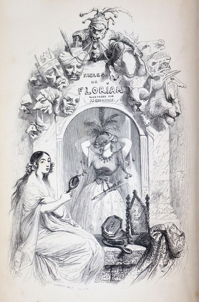 Große Abbildung Nr.2: 143-1321 Claris de Florian,J.-P.: (Literatur und illustrierte Bücher bis 19.Jahrhundert)
