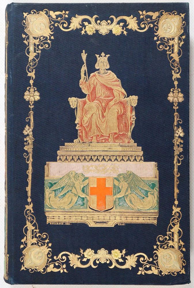 Große Abbildung Nr.2: 143-1334 Blauer Leineneinband: (Einband)