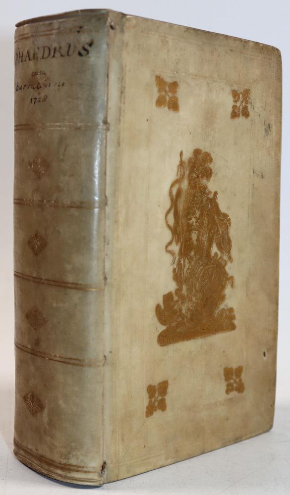 Große Abbildung Nr.1: 143-1341 Leidener Pergamenteinband: (Einband)