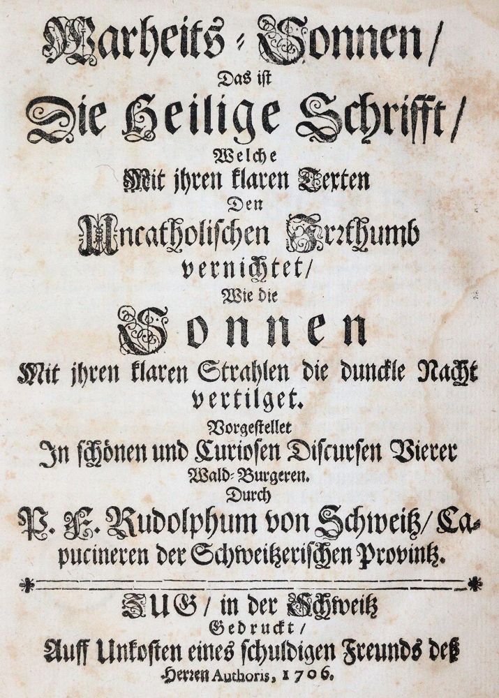 Große Abbildung Nr.1: 143-135 (Gasser,R.).: (Alte Drucke, Handschriften und Theologie)