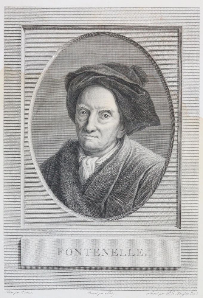 Große Abbildung Nr.1: 143-1359 Fontenelle,(B.).: (Literatur und illustrierte Bücher bis 19.Jahrhundert)