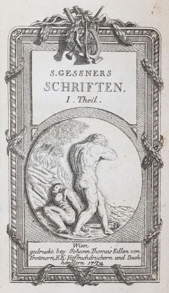 Große Abbildung Nr.1: 143-1367 Gessner,S.: (Literatur und illustrierte Bücher bis 19.Jahrhundert)