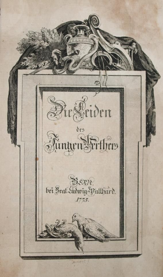 Große Abbildung Nr.1: 143-1369 (Goethe,J.W.v.): (Literatur und illustrierte Bücher bis 19.Jahrhundert)