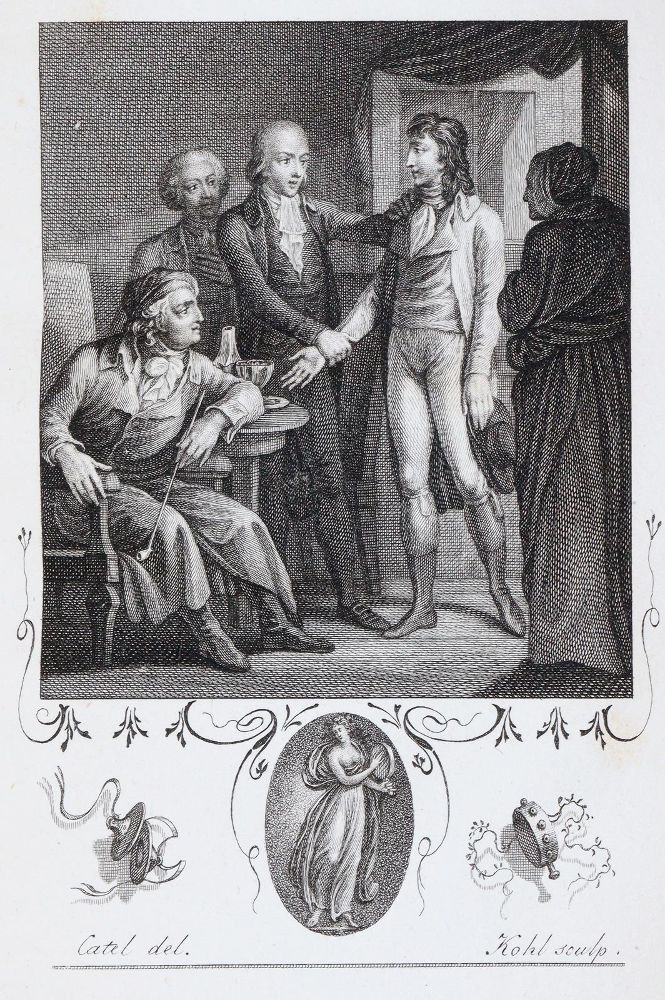 Große Abbildung Nr.3: 143-1374 Goethe,J.W.v.: (Literatur und illustrierte Bücher bis 19.Jahrhundert)
