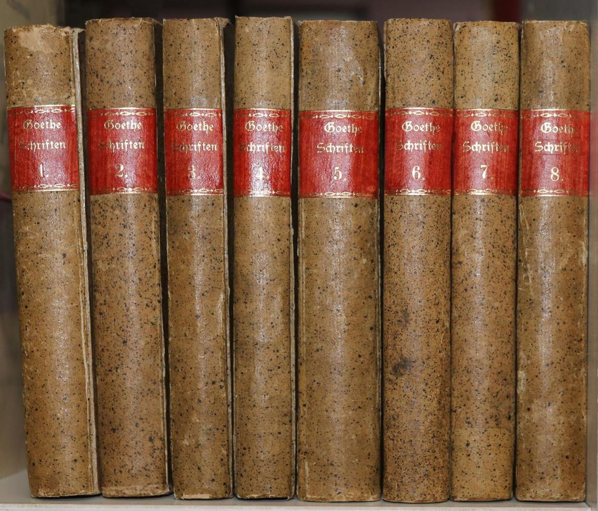 Große Abbildung Nr.2: 143-1381 Goethe,(J.W.v.).: (Literatur und illustrierte Bücher bis 19.Jahrhundert)