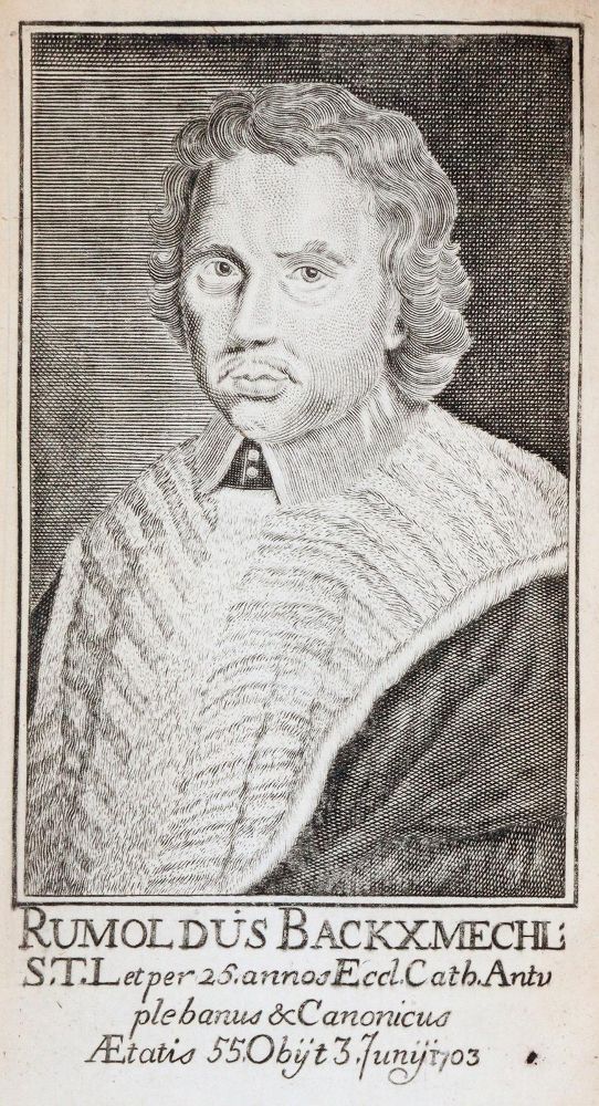 Große Abbildung Nr.2: 143-14 Backx,R.: (Alte Drucke, Handschriften und Theologie)