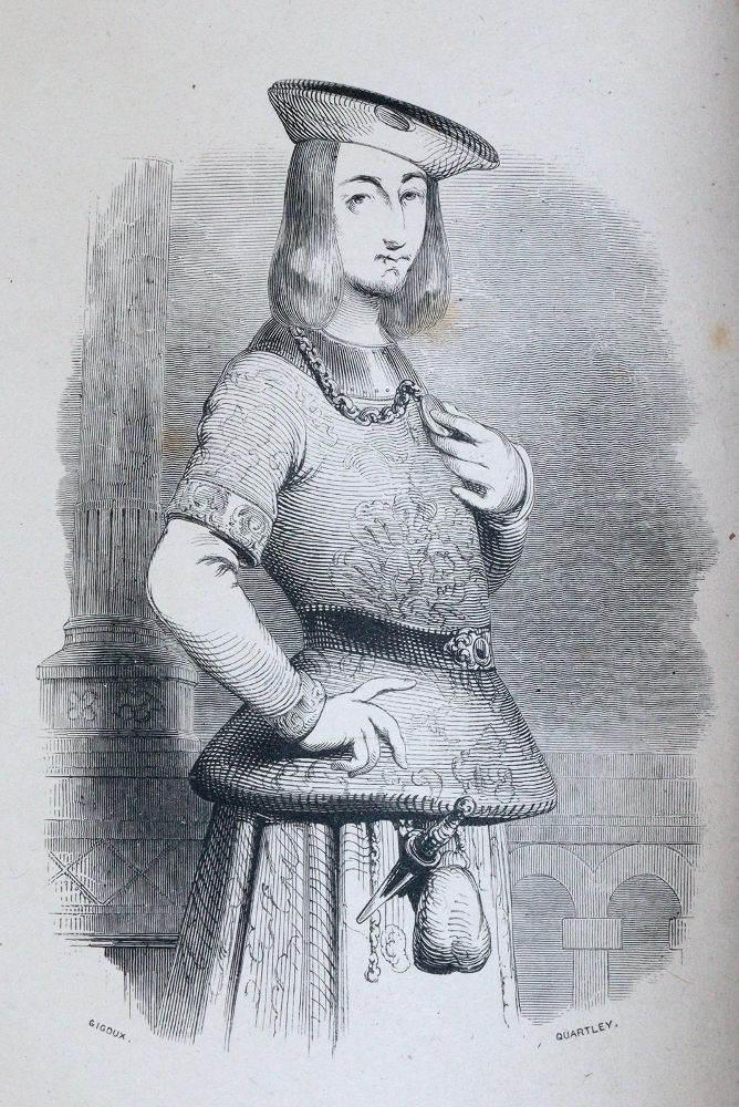 Große Abbildung Nr.3: 143-1415 Lettres d'Abailard et d'Heloise,: (Literatur und illustrierte Bücher bis 19.Jahrhundert)