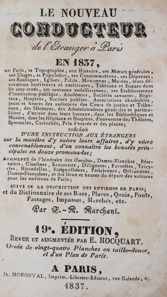 Große Abbildung Nr.1: 143-1421 Marchant,F.M.: (Literatur und illustrierte Bücher bis 19.Jahrhundert)