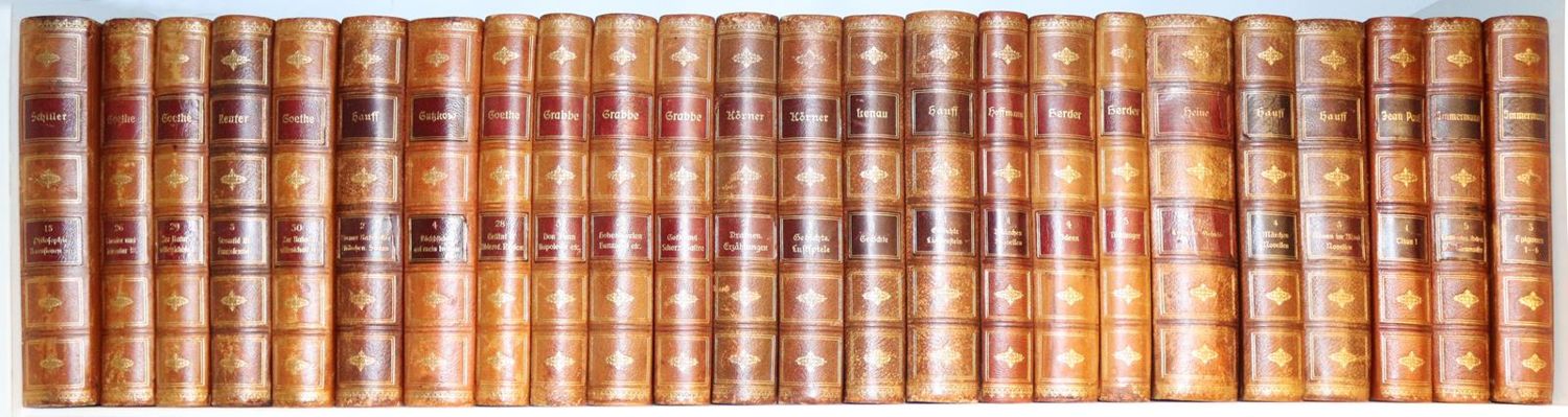 Große Abbildung Nr.2: 143-1428 Meyers Klassiker-Ausgaben.: (Literatur und illustrierte Bücher bis 19.Jahrhundert)