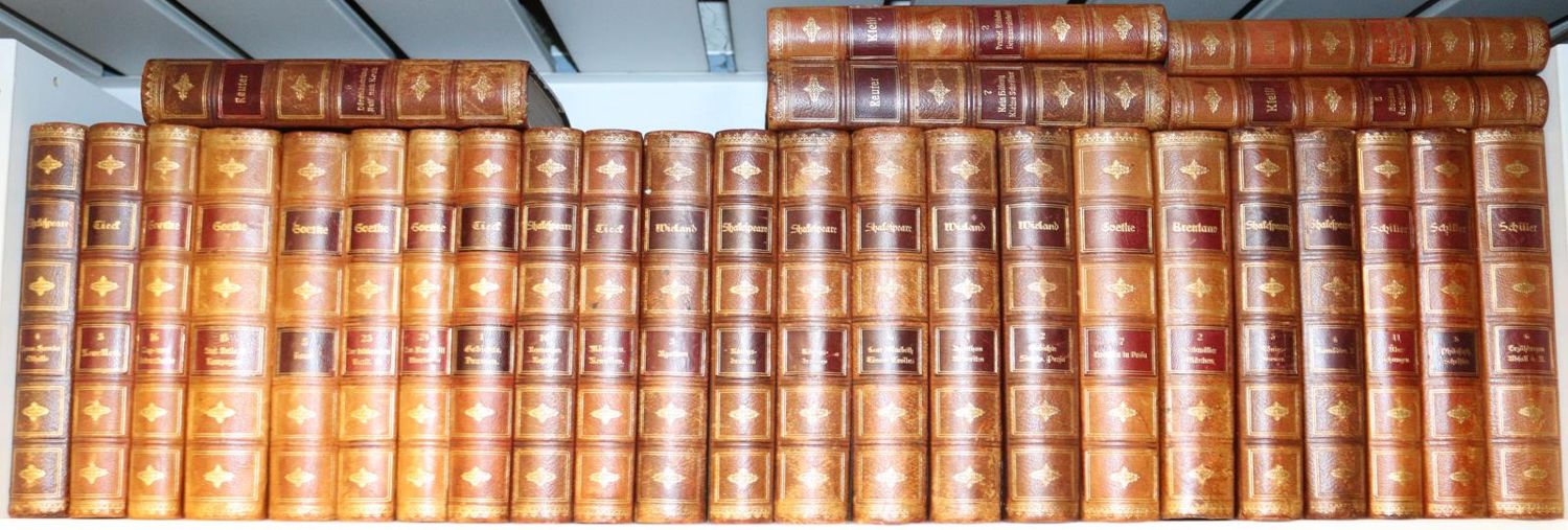 Große Abbildung Nr.3: 143-1428 Meyers Klassiker-Ausgaben.: (Literatur und illustrierte Bücher bis 19.Jahrhundert)