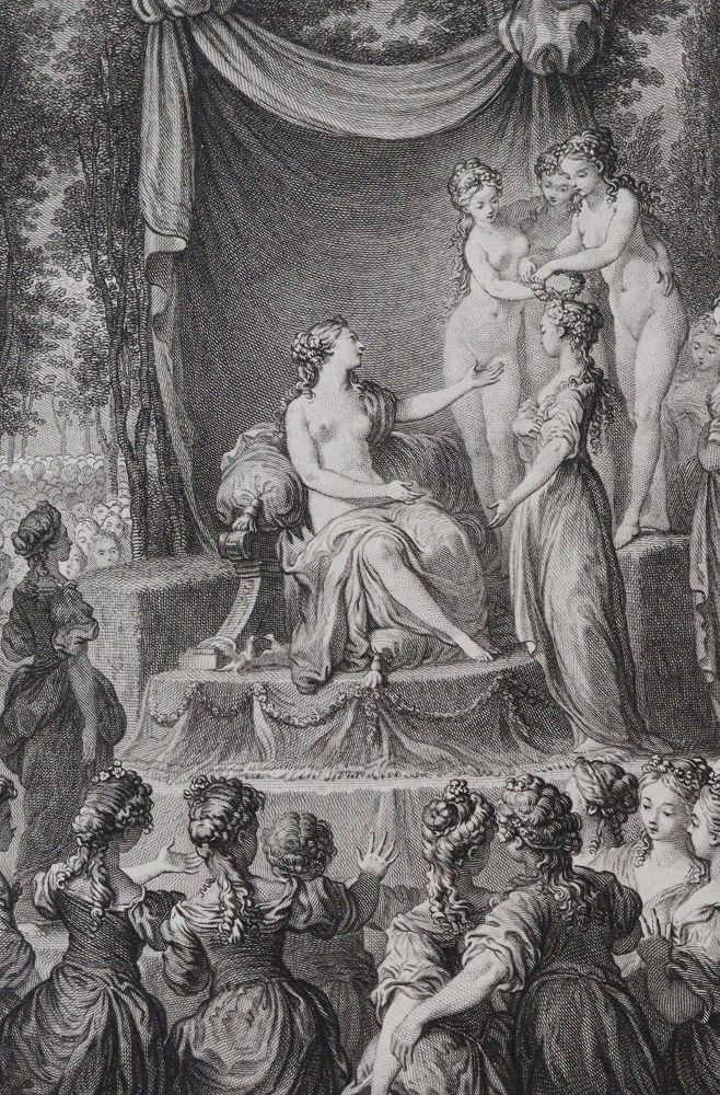 Große Abbildung Nr.4: 143-1432 (Montesquieu,C.L.de.).: (Literatur und illustrierte Bücher bis 19.Jahrhundert)