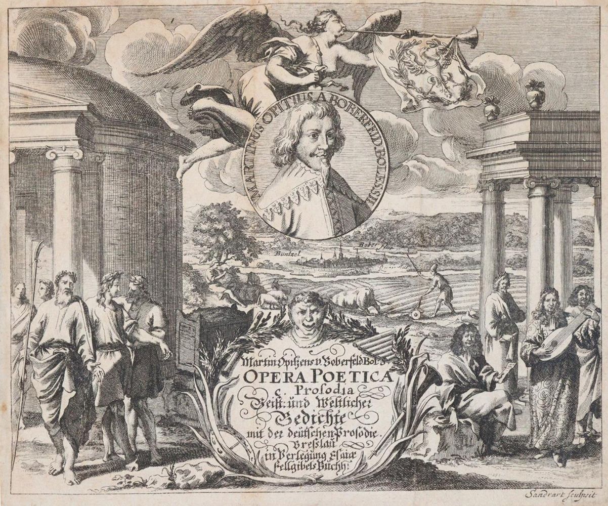 Große Abbildung Nr.2: 143-1438 Opitz,M.: (Literatur und illustrierte Bücher bis 19.Jahrhundert)